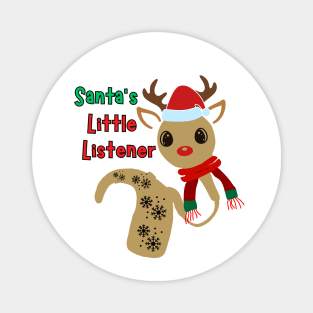 Cochlear Implant Christmas Magnet